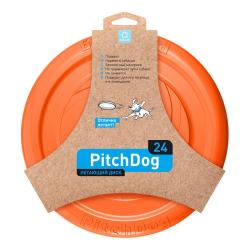 Waudog Létající disk PitchDog 24 cm, oranžový