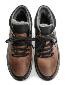 Wawel MA860 hnědo černé pánské polobotky