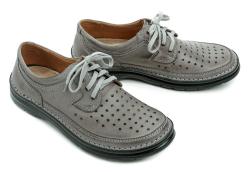 Wawel PA273-P šedé pánské letní polobotky