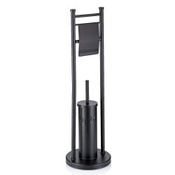 WC sada Swing, černá 22x77,5 cm