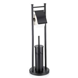 WC sada Swing, černá 22x77,5 cm