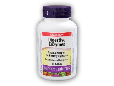 Webber Naturals Digestive Enzymes 90 tablet Webber Naturals Digestive Enzymes 90 tablet