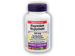 Webber Naturals Magnesium Bisglycinate 200 mg 60 kapslí (VÝPRODEJ)