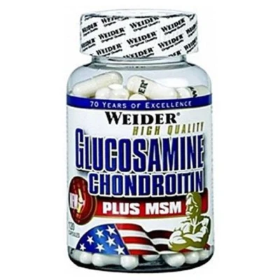 Weider Glucosamine Chondroitin+MSM 120 kapslí (VÝPRODEJ)
