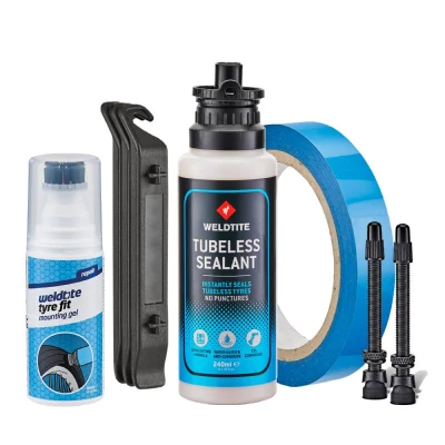 Weldtite Bezdušový kit MTB kompletní