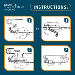 Weldtite Chain Degreaser Citron 75ML pračka na řetěz
