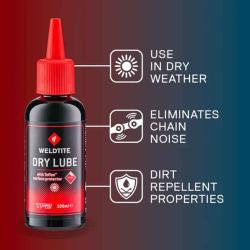 Weldtite na řetěz TF2 Plus DRY Teflon 100ML olej