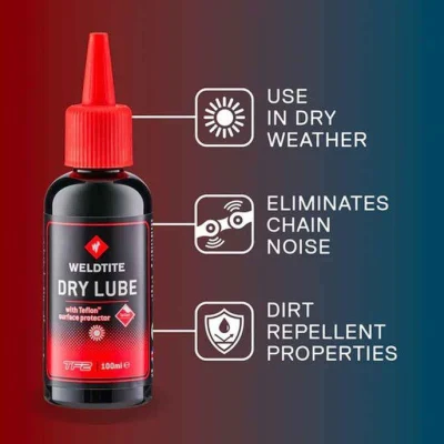 Weldtite na řetěz TF2 Plus DRY Teflon 100ML olej