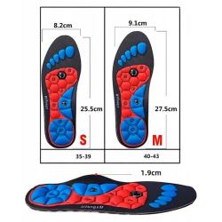 Wellife Akupresurní vložky do bot MAGNETIC vel. M