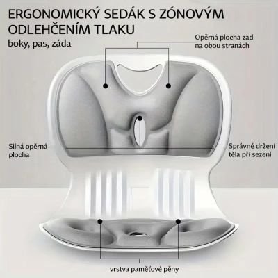Wellife Bederní podložka MEMORY LUMBARFLEX