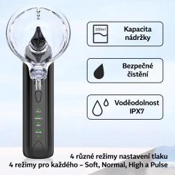 Wellife Elektrický čistič uší PURE WASH OME01 černý