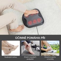 Wellife Masážní přístroj chodidel s vyhříváním ACTIVE PRO CF-5903