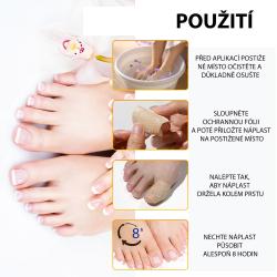 Wellife Náplasti na nehtovou mykózu 32 ks