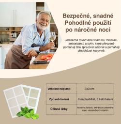 Wellife Náplasti proti kocovině 30 ks