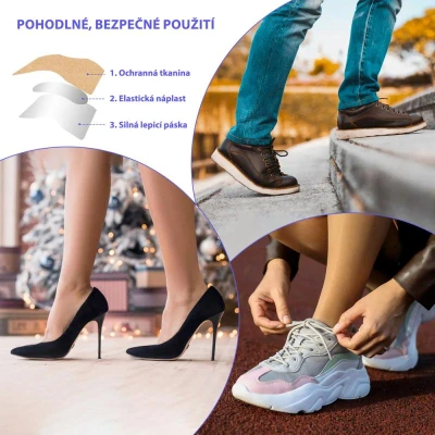 Wellife Náplasti proti zarůstání nehtů 100 ks
