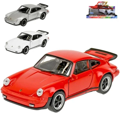 Welly Auto model Porsche 911 Turbo 11cm kov PB 3 barvy