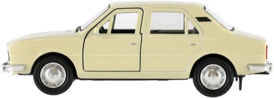 Welly Auto model Škoda 105L kov 11cm volný chod 1:34-9 4 barvy