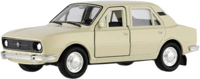 Welly Auto model Škoda 105L kov 11cm volný chod 1:34-9 4 barvy