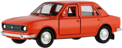 Welly Auto model Škoda 105L kov 11cm volný chod 1:34-9 4 barvy