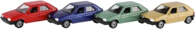 Welly Auto model Škoda 7cm volný chod 1:60 různé druhy v krabičce