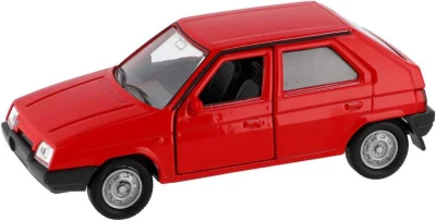 Welly Auto model Škoda Favorit kov 11cm volný chod 1:34 různé barvy