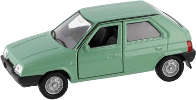 Welly Auto model Škoda Favorit kov 11cm volný chod 1:34 různé barvy