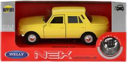 Welly Auto model Wartburg 353 12cm volný chod kov 4 barvy v krabici