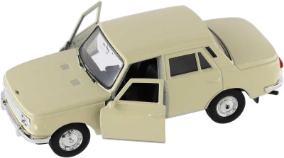 Welly Auto model Wartburg 353 12cm volný chod kov 4 barvy v krabici