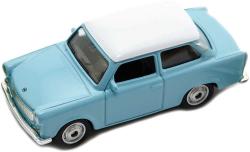 Welly Auto retro model Trabant 7cm volný chod 1:60 kov 3 barvy