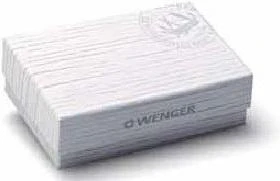 Wenger 01 bílý papírový dárkový box pro kapesní nože 65 mm