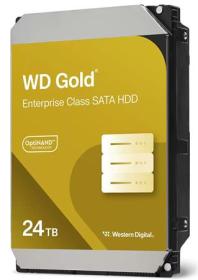Western Digital WD GOLD WD242KRYZ 24TB, SATA III 3.5", 512MB 7200RPM, 291MB/s, CMR, Enterprise Western Digital WD GOLD WD242KRYZ 24TB, SATA III 3.5", 512MB 7200RPM, 291MB/s, CMR, Enterprise