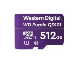 Western Digital WD MicroSDXC karta 512GB Purple WDD512G1P0C Class 10 (R:100/W:60 MB/s) Western Digital WD MicroSDXC karta 512GB Purple WDD512G1P0C Class 10 (R:100/W:60 MB/s)