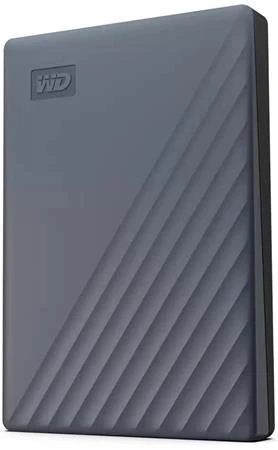 Western Digital WD My Passport Portable 2TB Ext. USB3.2/USB-C Silicon Grey