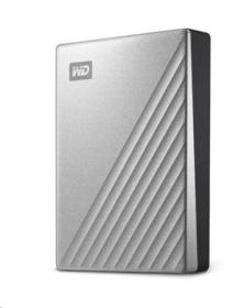 Western Digital WD My Passport ULTRA 4TB Ext. 2.5" USB3.0 Silver for MAC USB-C