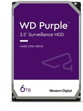 Western Digital WD PURPLE PRO WD64PURZ 6TB SATA/600 256MB cache, 5400 RPM