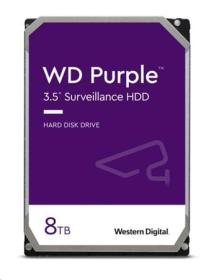 Western Digital WD PURPLE WD85PURZ 8TB SATA/600 256MB cache, Low Noise, CMR Western Digital WD PURPLE WD85PURZ 8TB SATA/600 256MB cache, Low Noise, CMR