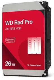 Western Digital WD RED Pro NAS WD260KFGX 26TB SATAIII/600 512MB cache, 272 MB/s, CMR