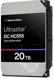 Western Digital WD Ultrastar HDD 20 TB HC555 3.5in 512MB 7200RPM SATA EAMR SE Western Digital WD Ultrastar HDD 20 TB HC555 3.5in 512MB 7200RPM SATA EAMR SE