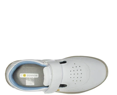 Bennon WHITE O1 ESD Sandal pracovní