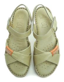 Wild 016-8645-A1 světle zelené dámské sandály