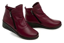 Wild 022072003-B2 bordó dámské zimní boty