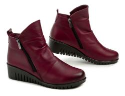 Wild 022072003-B2 bordó dámské zimní boty