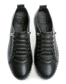 Wild 064-6019-B2 černé dámské polobotky