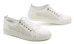 Wild 0646019B2 bílé dámské polobotky