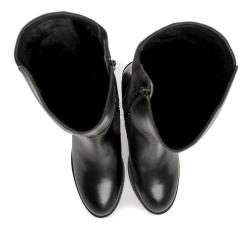 Wild 077-46563 černé dámské zimní kozačky