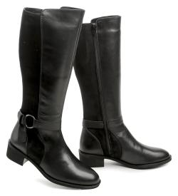 Wild 077-46563 černé dámské zimní kozačky