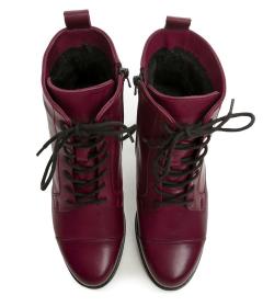 Wild 07746498-B2 bordó dámské zimní boty