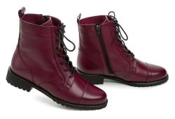 Wild 07746498-B2 bordó dámské zimní boty
