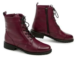 Wild 07746498-B2 bordó dámské zimní boty