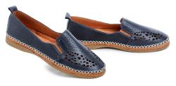 Wild 207V10135 modré dámské mokasíny